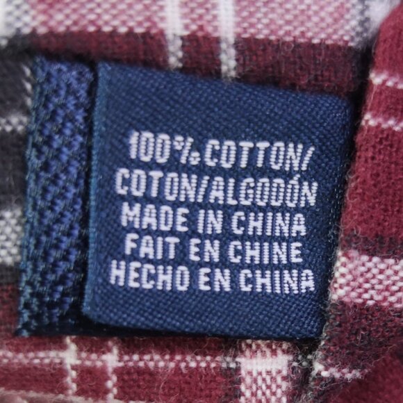 ✨ NWT Nautica Red and Blue Plaid Tie - Picture 2 of 7